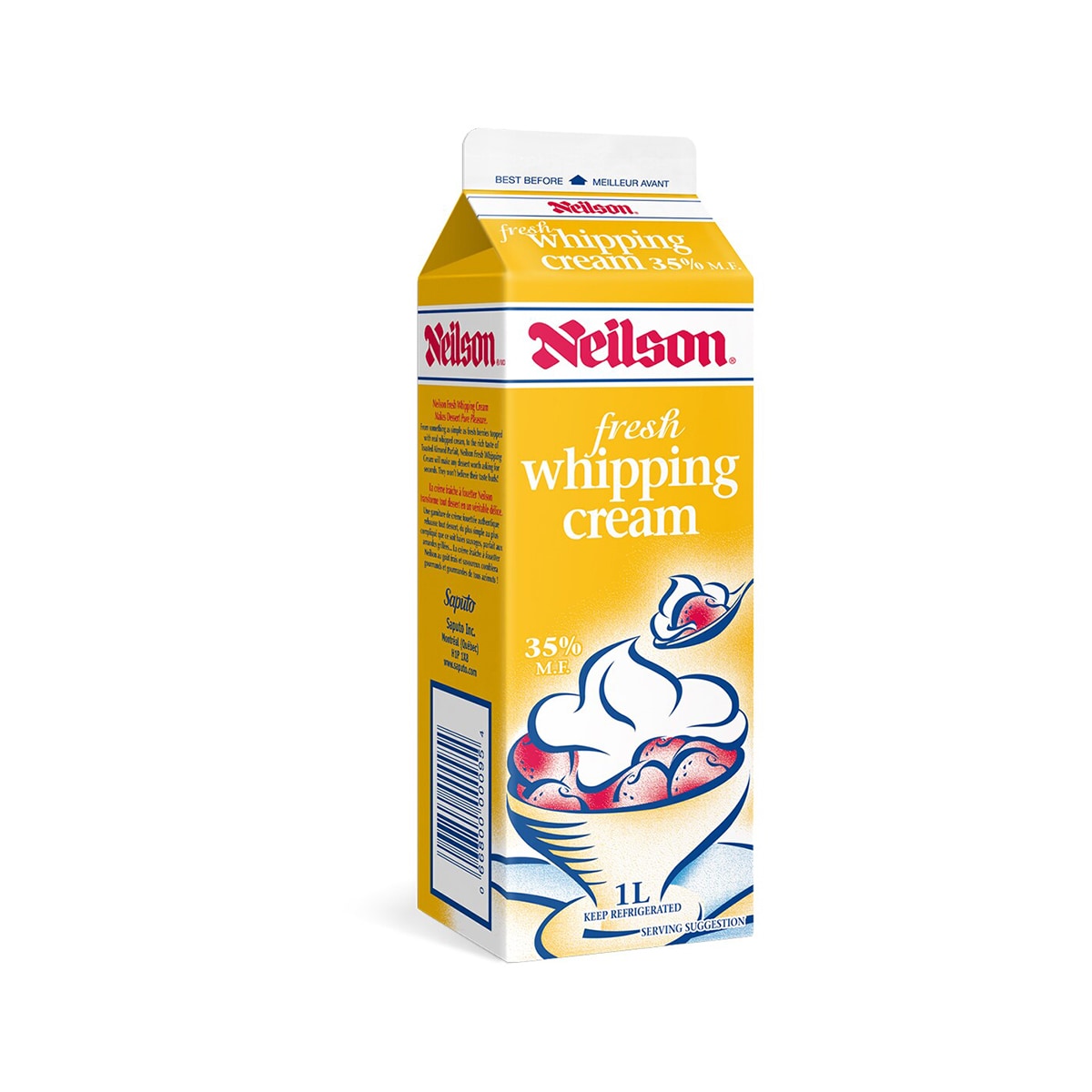 neilson 35% whipping cream 1litre – Farah Foods